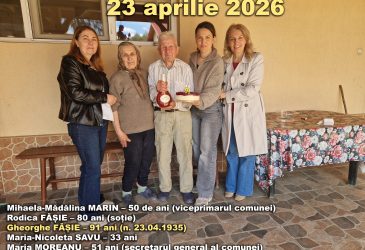 Gheorghe FASIE 23 aprilie 2026