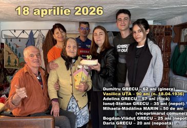 Vasilica UTA 18 aprilie 2026