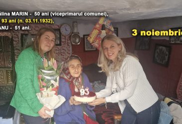 3 noiembrie 2025 - Maria SARU